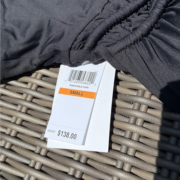 Becca Black One Piece Swimsuit - Size S - NWT - Picture 7 of 16